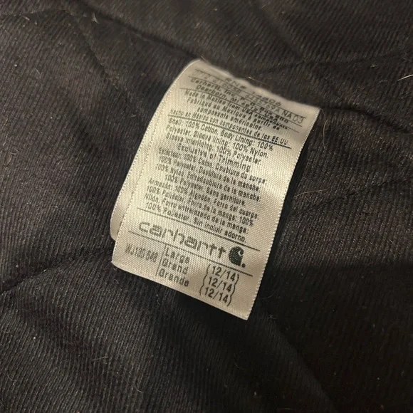 Carhartt J130 Hooded Canvas Workwear Jacket - Picture 3 of 6